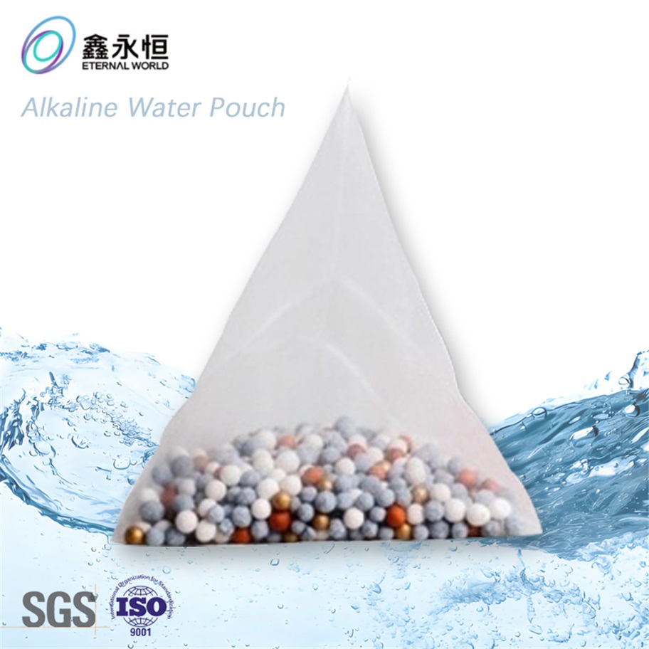 Beutel mit alkalischem Wasser