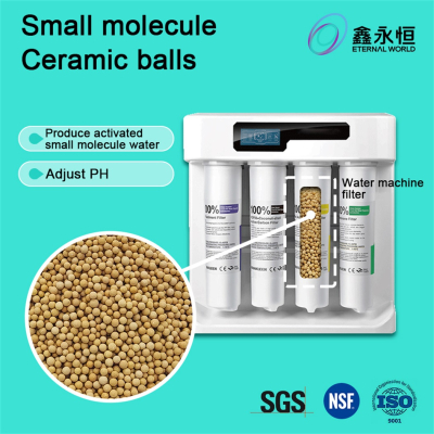 Boules en céramique eau alcaline