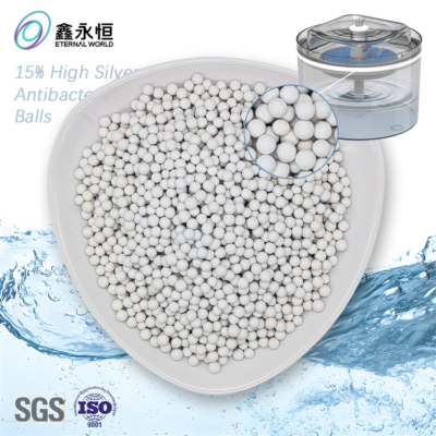 Granulés de céramique antibactériens