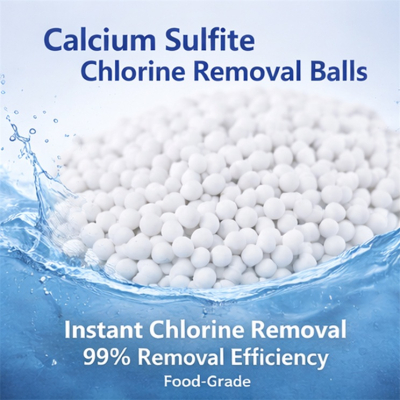 calcium sulfite balls