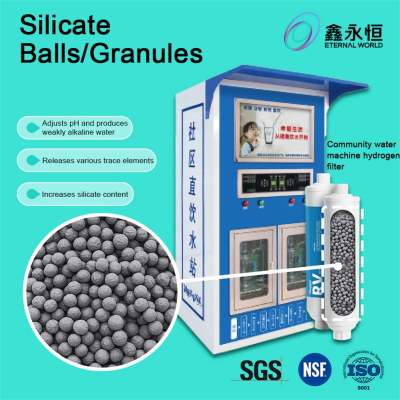 granulés de céramique de silicate