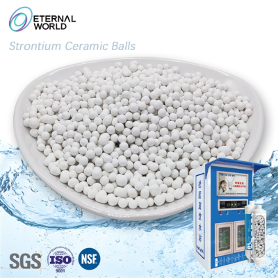 billes de minéraux de strontium