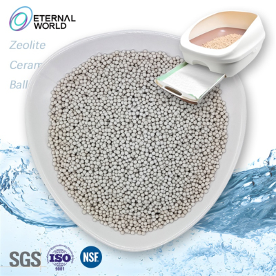 bille en céramique de zéolite