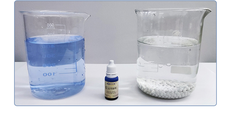 파란색 잉크 테스트