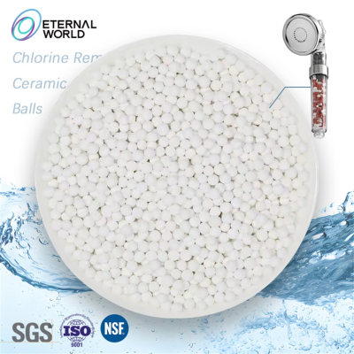 billes d’élimination du chlore de sulfate de calcium