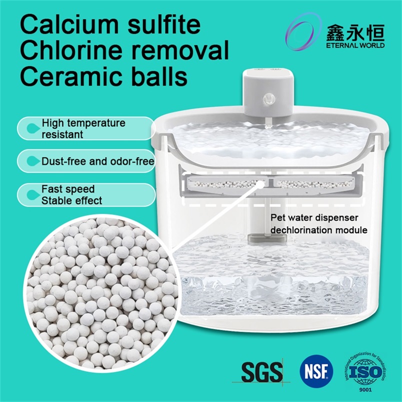 Boules de déchloration