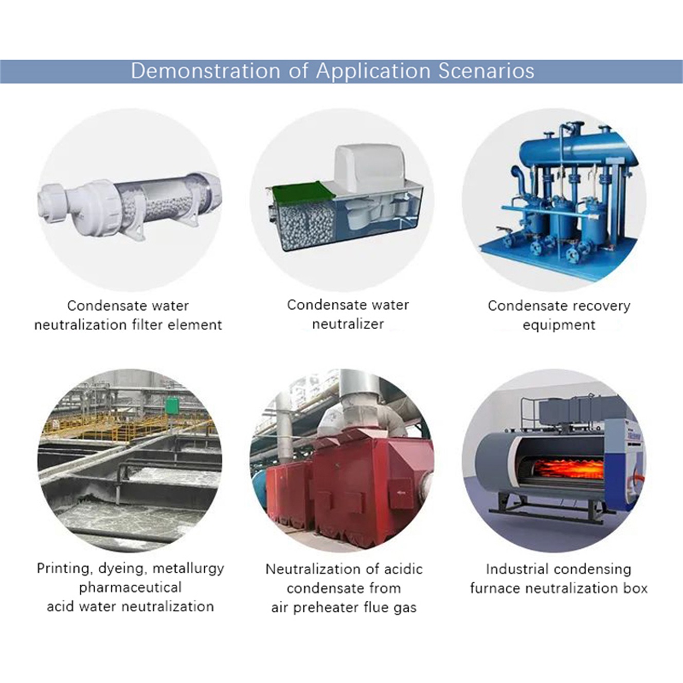 condensate neutralization granules