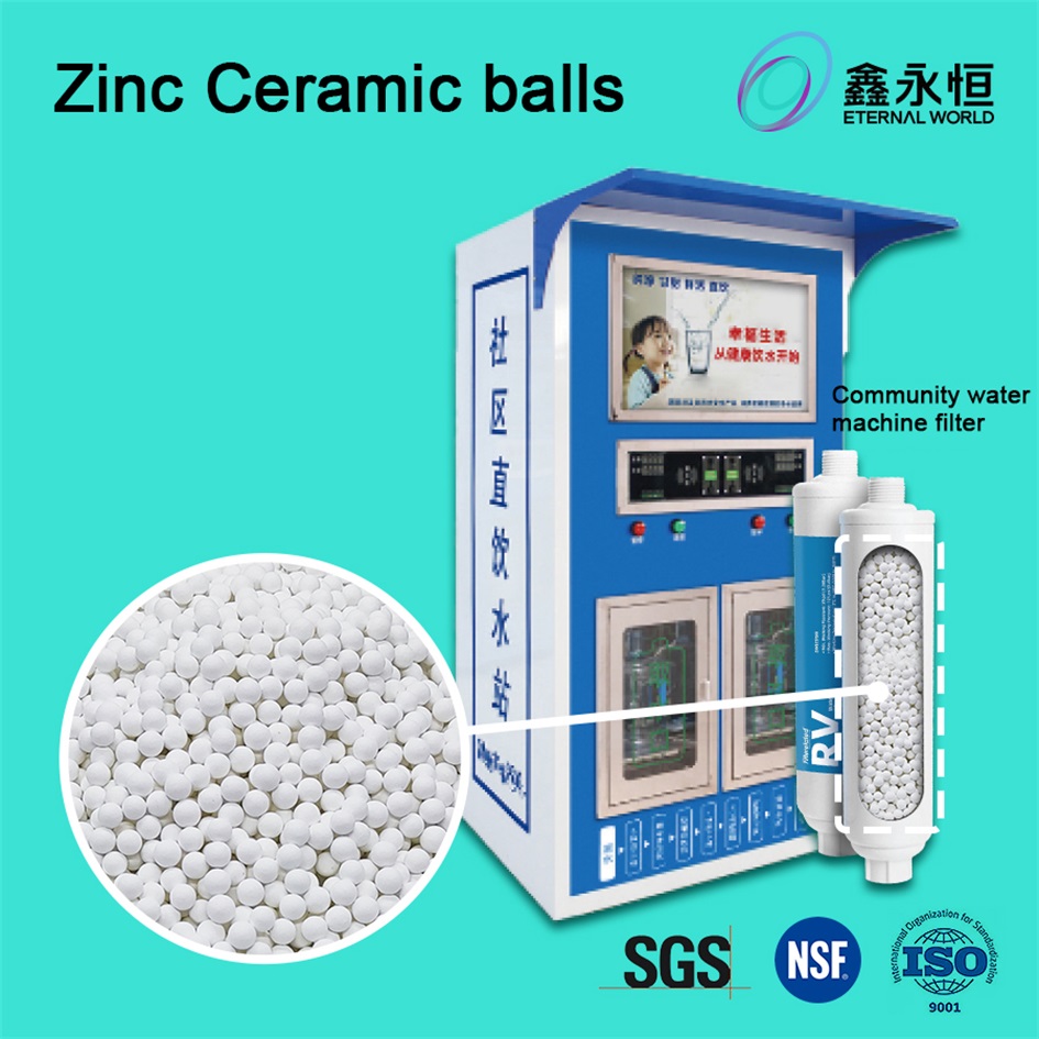 billes en céramique de zinc