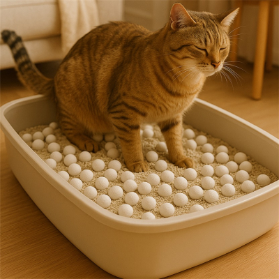 litière pour chat bio