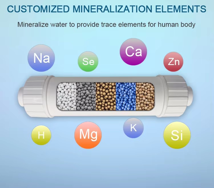 カスタマイズ可能な鉱化要素
