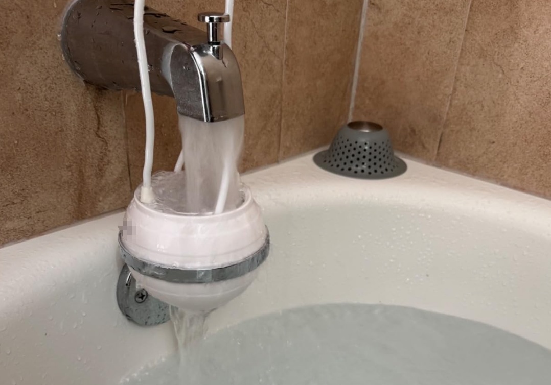 Élimination du chlore dans une douche moderne