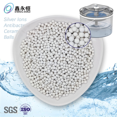 Perles en céramique aux ions d'argent