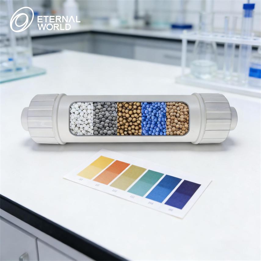 Filterkartusche für alkalisches Wasser