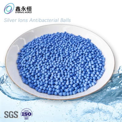 billes antibactériennes aux ions d'argent