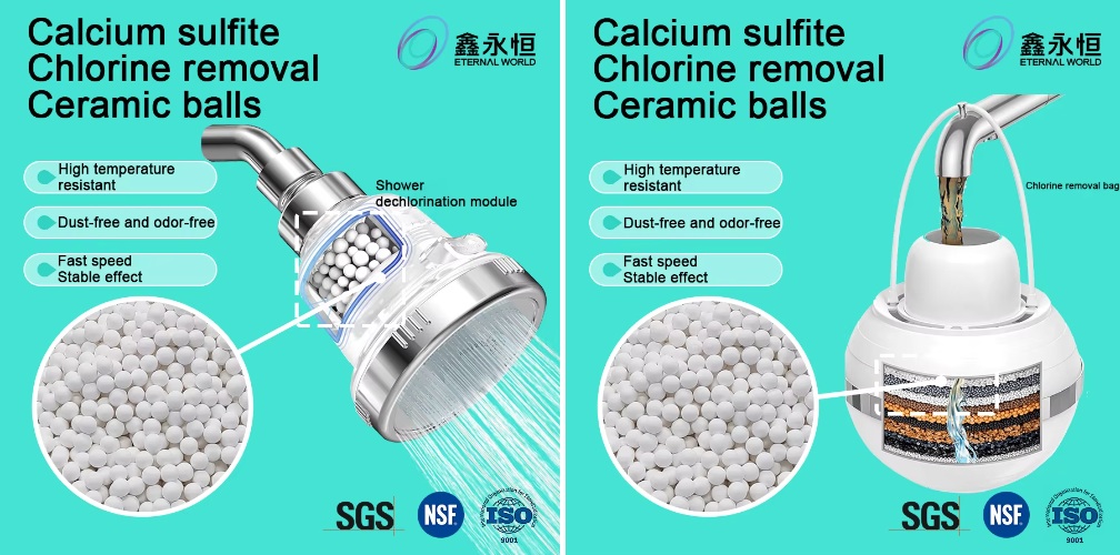 Élimination du chlore